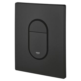 GROHE Arena Cosmopolitan Bedieningsplaat - 19.7x15.6cm - dualflush - phantom black