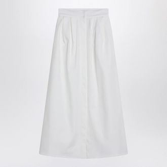 Max Mara Wide Gabardine Skirt