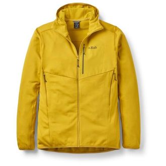 RAB Ascendor Hoody Fleecejacke f&uuml;r Herren | gelb