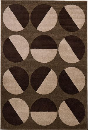 Nazar Rugs Alfombra de interior con dise&ntilde;o gr&aacute;fico 150x220 cm