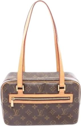 Louis Vuitton Pre-owned Cite MM Monogram Shoulder Bag - - Pre-owned - Donna - Marrone - ONE SIZE
