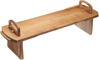 Artesà Bandeja antipasti grande en madera de acacia marrón