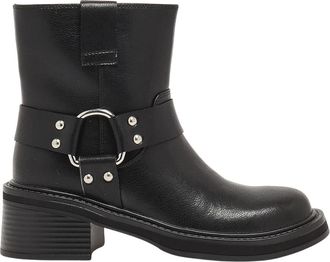 Twentyfourhaitch Schoenen, Dames, Zwart, 38 EU, Platte Enkelboot