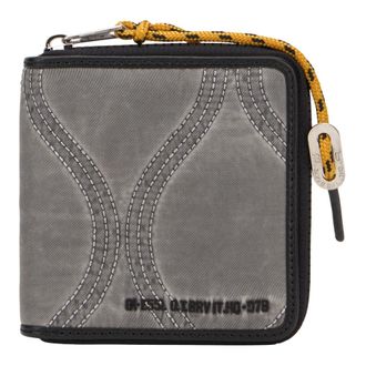 Diesel Wallets & Cardholders, male, Gray, Size: ONE SIZE Compact Elegant Wallet