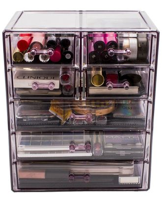 Sorbus Makeup And Jewelry Storage Case Display