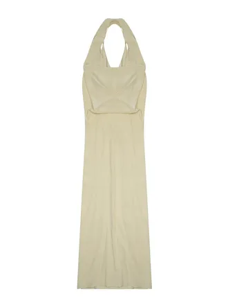 Alysi Long dress with neckline