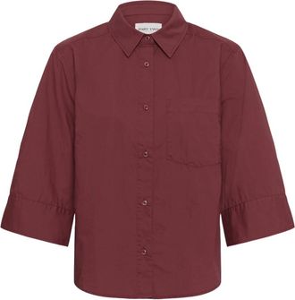 Part Two Shirts - Dames - Overhemden - Rood - 2XS - Overhemden