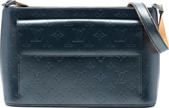 Louis Vuitton Borsa a spalla Mat Alston con monogramma 2002 - Grigio
