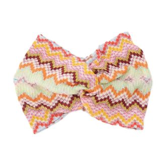 Missoni Headbands, female, Multicolor, Size: ONE SIZE Da592 Double Knot Headband