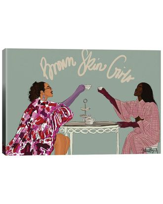 iCanvas Icanvas Brown Skin Girls Wall Art By Winnie Weston