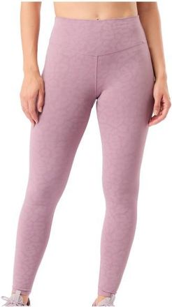 Mandala Monoprinted Tights Leggings f&uuml;r Damen | rosa