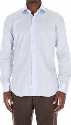 Barba Journey Line Cotton Twill Shirt