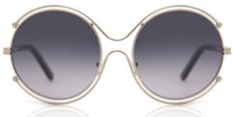 Chloé CE 122S Isidora 744 Womens Sunglasses Gold Size 59
