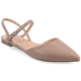Journee Collection Women & apos;s SuperNatural Shades Martine Medium and Wide Width Flats