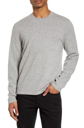 Vince Cashmere Crewneck Sweater in Heather Grey at Nordstrom, Size Medium