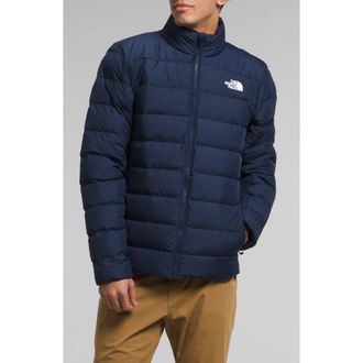 The North Face Aconcagua 3 Durable Water Repellent Jacket in Summit Navy at Nordstrom, Size Xx-Large