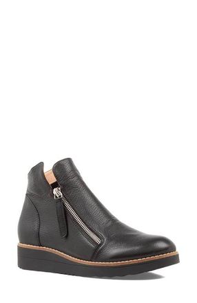 Django & Juliette Ohmy Double Zip Boot in Black/Black Sole Leather at Nordstrom, Size 39