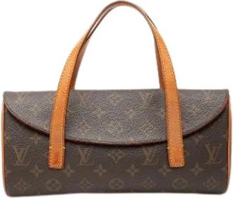 Louis Vuitton Pre-owned Sonatine - Dames - Vintage Handtas - Bruin - ONE Size - Leer - Vintage