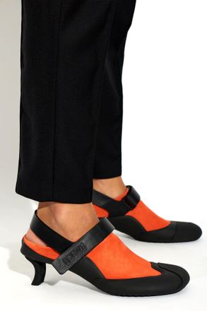 Loewe Dive Heeled Shoes, Womens, Orange