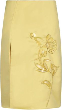 Des_Phemmes DES Phemmes, Dames, Rokken, Geel, Maat: 2XS Zijde