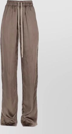 Rick Owens dietrich satin trousers side and back pockets