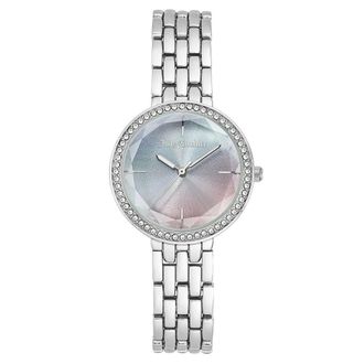 Juicy Couture Watches, female, Gray, ONE SIZE, Silver Metal Watch