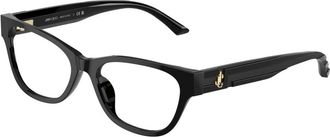 Jimmy Choo London Stijlvolle Brillen - unisex - Brillen - Zwart - 52 MM - Accessoires