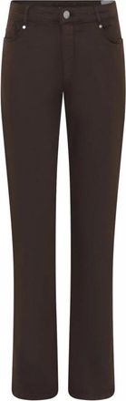 C.Ro Slim-fit Broeken - Dames - Slim Fit Broeken - Bruin - 3XL - Broeken