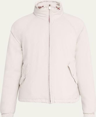 Brunello Cucinelli Mens Thermor Stand Collar Full-Zip Jacket