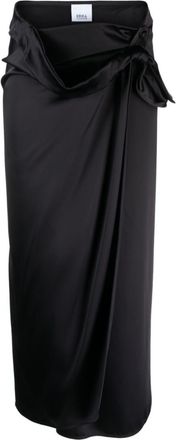 Erika Cavallini Semi Couture Black Loryan long skirt