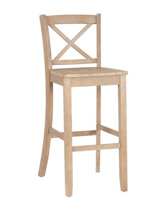 Linon Torino X-Back Bar Stool