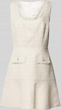 Guess Minikleid mit Strukturmuster Modell DAPHNEE in Offwhite, Größe S