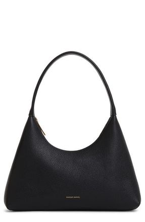 Mansur Gavriel Mini Candy Leather Hobo Bag in Black at Nordstrom