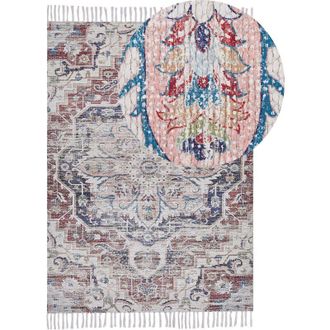 Beliani Tappeto orientale anticato soggiorno multicolore 150 x 230 cm Kelkit