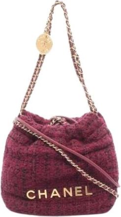 Chanel Bolso Cubo Vintage Pre-owned - Pre-owned - Mujer - Rojo - ONE SIZE