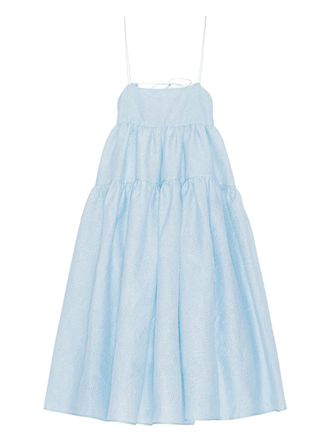 Cecilie Bahnsen Sofie dress - Blue