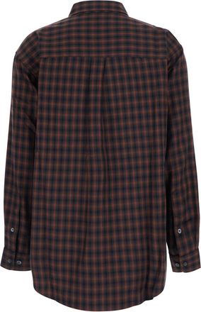 Dunst Check Flannel Shirt - Brown