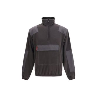 GR10K Black Polyester Mens Sweatshirt