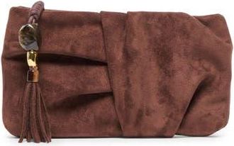 Dolce Vita Louela Tassel Clutch in Chocolate at Nordstrom Rack
