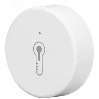 OEM 1 Unidad Tuya Smart Home, Sensor De Temperatura Y Humedad, Color Blanco, Abs, Term&oacute;metro Para Interiores, Monitor, Compatible Con Smart Life-crezuo