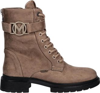 Mexx Kimberly Glad - Dames - Veterlaarzen - Bruin - 36 EU - Su&egrave;de - Schoenen