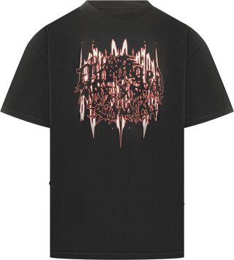 44 Label Group Black Short Sleeves T-Shirt