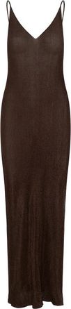 Gestuz Gzsilvi Singlet Dress - Dames - Kleedjes - Bruin - M - Kleedjes