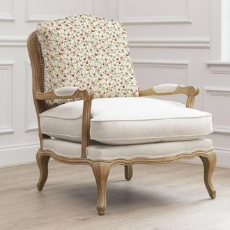 Voyage Maison Fresia Printed Florence Chair in Light Oak