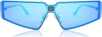 Balenciaga BB0192S 003 Mens Sunglasses Blue Size 99