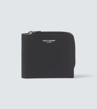 Saint Laurent Portafoglio East/West in pelle