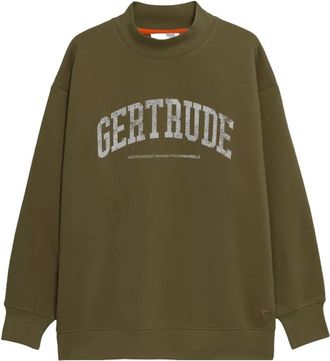 Gertrude Hoodies & sweatvesten, Dames, Groen, S, Adrianna Sweat