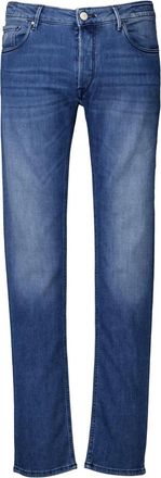 Hand Picked Heren, Jeans, Blauw, Maat: W38