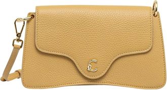 Coccinelle Crossbody Tas - Dames - Schoudertassen - Geel - ONE Size - Leer - Tassen