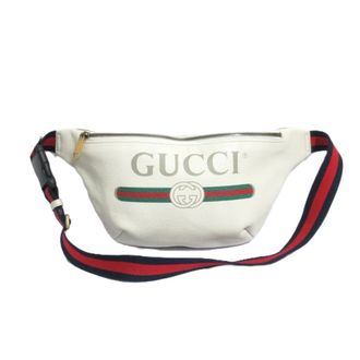 Gucci Off-White Leather Sling Bag (Pre-Owned)